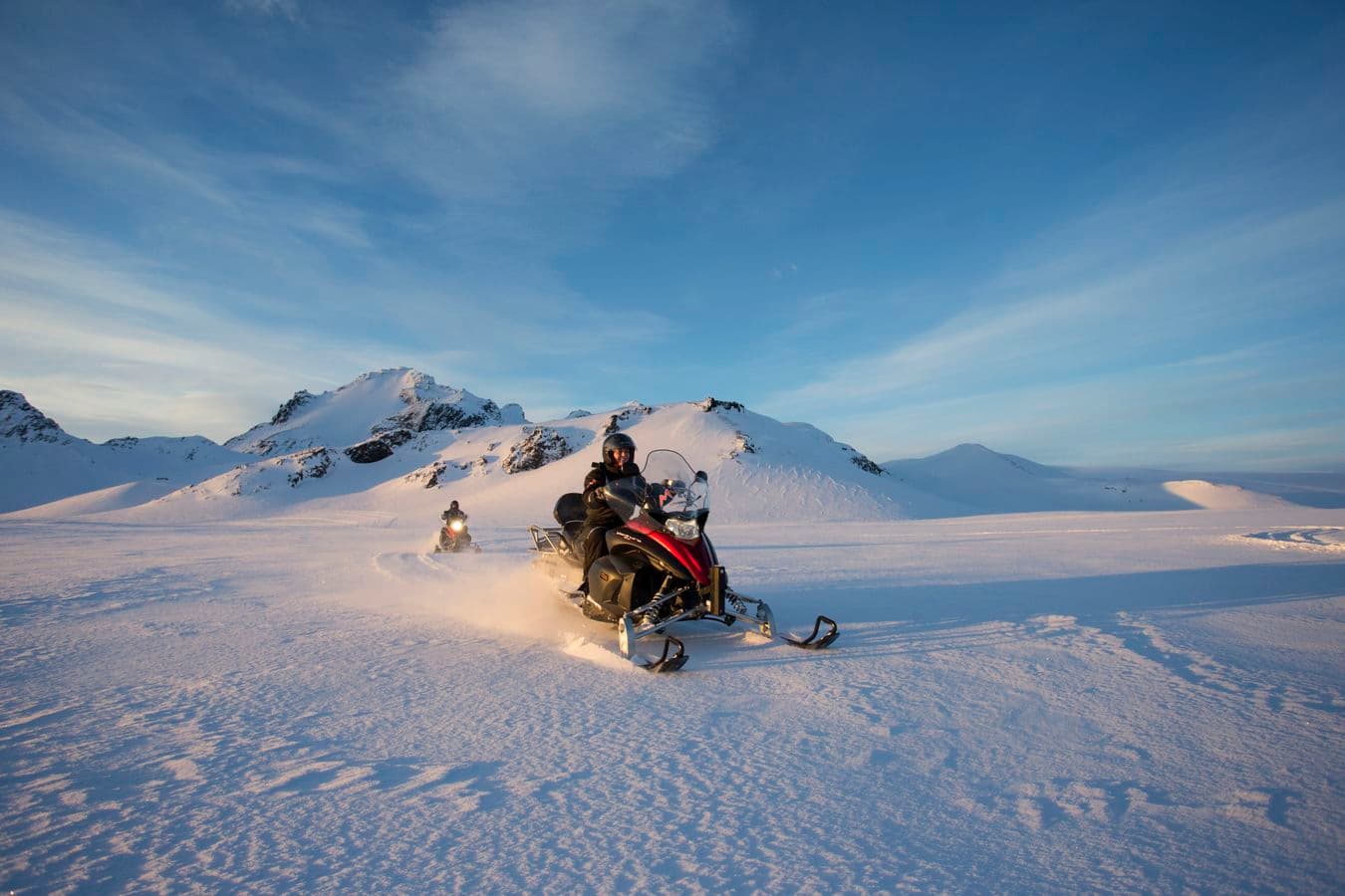 Reykjavík: Golden Circle & Langjökull Glacier Super Jeep Tour with Snowmobile & Secret Lagoon image 1